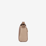 Nude Signature CV By Cavalinho Leather Crossbody Bag SKU 16260373.31 #color_sand / beige