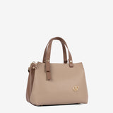 Signature CV By Cavalinho Leather Handbag 16260490.31 #color_sand / beige