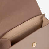 Signature CV By Cavalinho Leather Nude Handbag SKU 16260517.31 #color_sand / beige