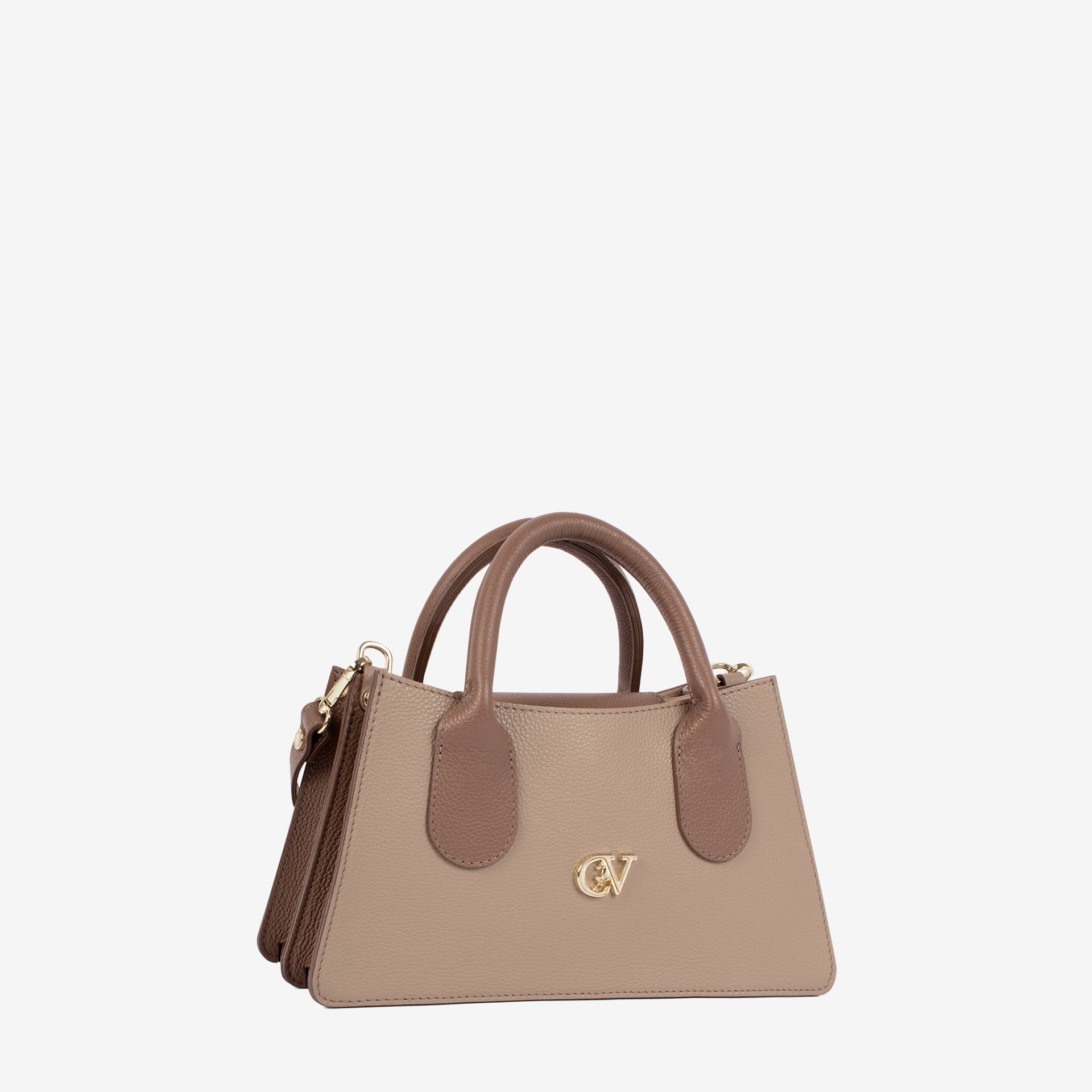 Signature CV By Cavalinho Leather Handbag SKU 16260558.31 #color_sand / beige