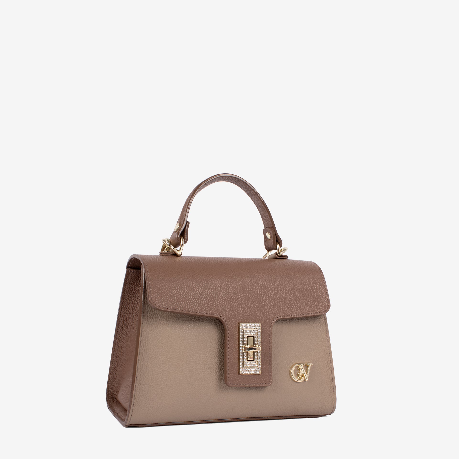 Signature CV By Cavalinho Leather Handbag SKU 16260559.31 #color_sand / beige