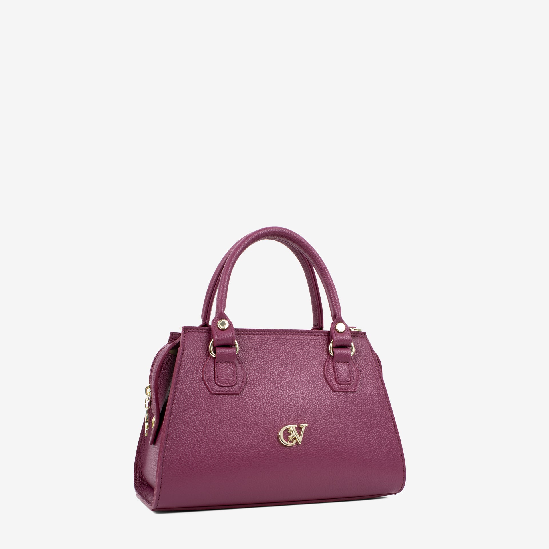 Signature CV By Cavalinho Purple Leather Handbag SKU 16260602.40 #color_purple