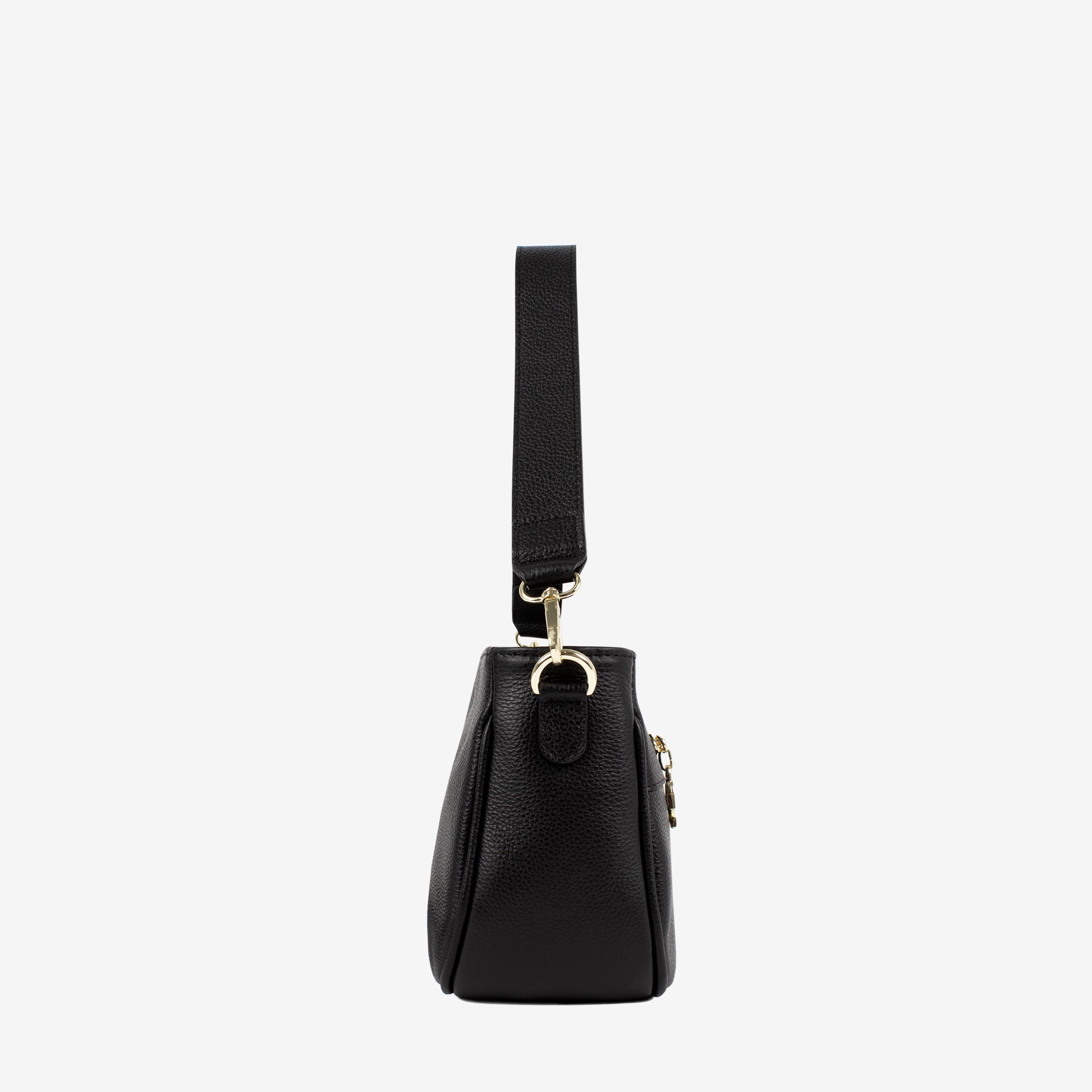 Signature CV By Cavalinho Black Leather Handbag SKU 16260615.01 #color_Black