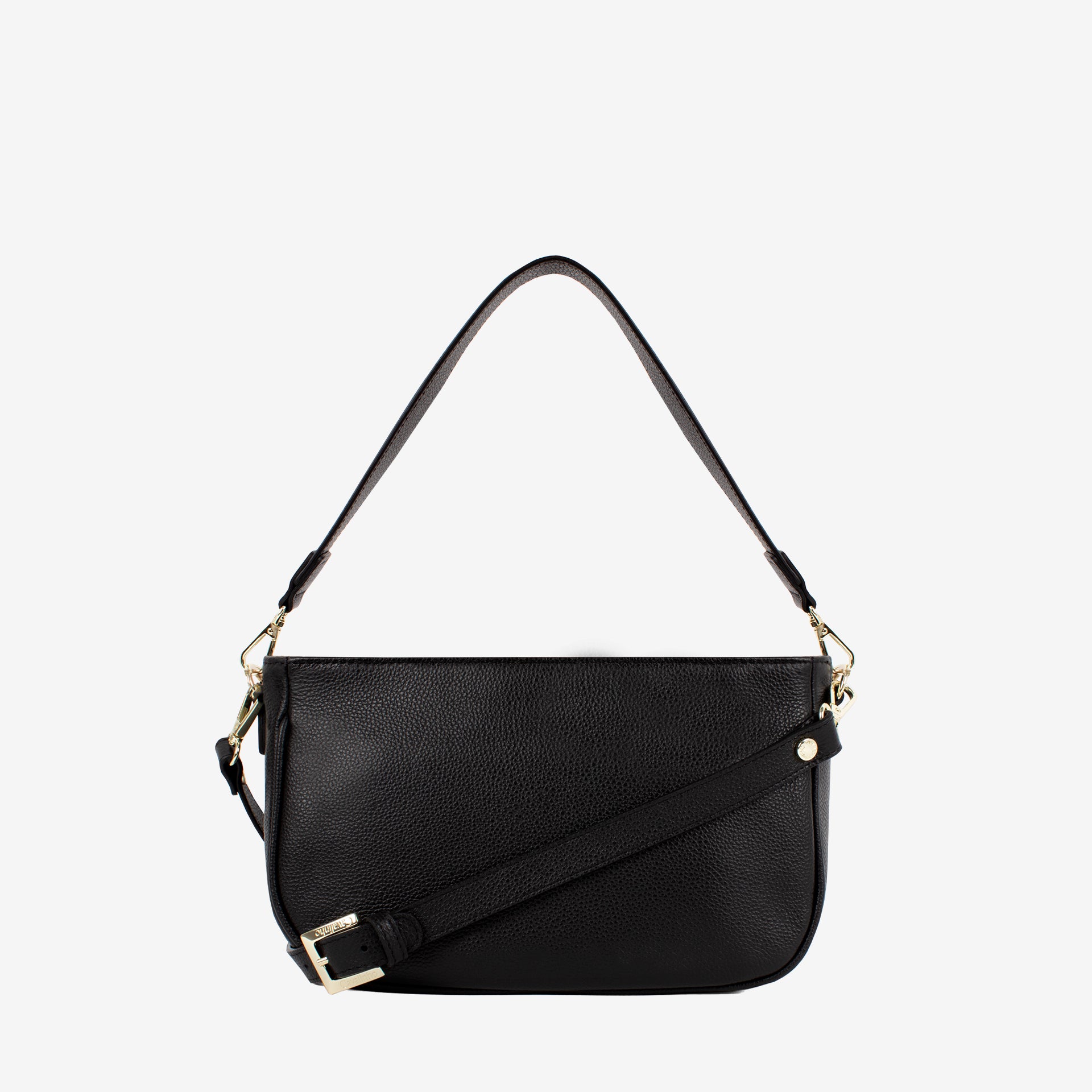 Signature CV By Cavalinho Black Leather Handbag SKU 16260615.01 #color_Black