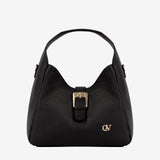 Signature CV by Cavalinho Black Leather Slouchy Shoulder Bag SKU 16260634.01 #color_black