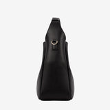 Signature CV by Cavalinho Black Leather Slouchy Shoulder Bag SKU 16260634.01 #color_black