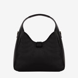 Signature CV by Cavalinho Black Leather Slouchy Shoulder Bag SKU 16260634.01 #color_black