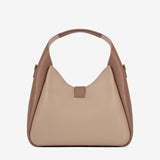 Signature CV by Cavalinho Leather Slouchy Shoulder Bag SKU 16260634.31 #color_sand / beige
