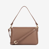 Signature CV By Cavalinho Leather Shoulder Bag SKU 16260642.31 #color_sand / beige