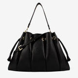 Black Signature CV by Cavalinho Leather Shoulder Bag SKU 16260644.01 #color_black