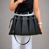 Black Signature CV by Cavalinho Leather Shoulder Bag SKU 16260644.01 #color_black