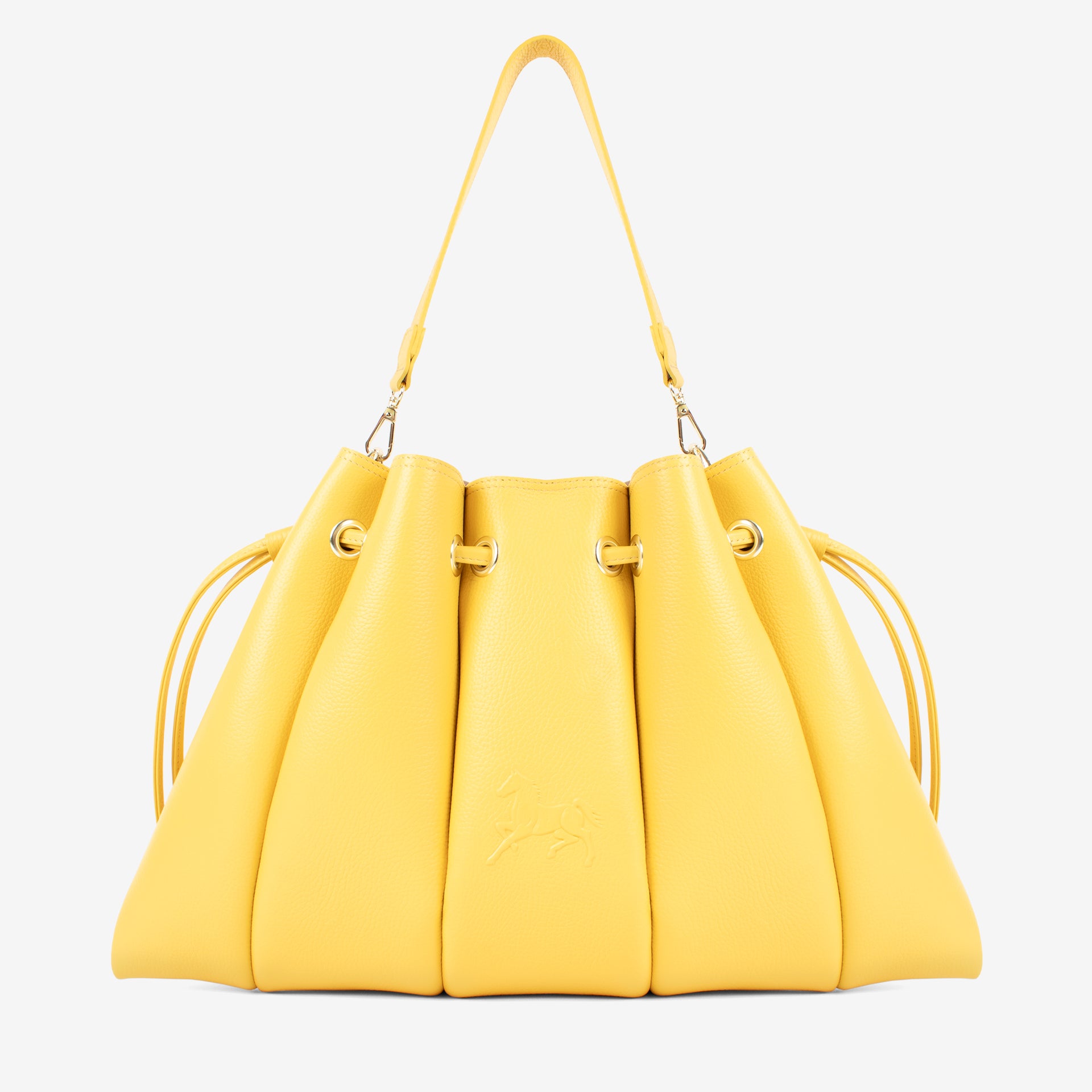 Signature CV by Cavalinho Yellow Leather Shoulder Bag SKU 16260644.08 #color_yellow