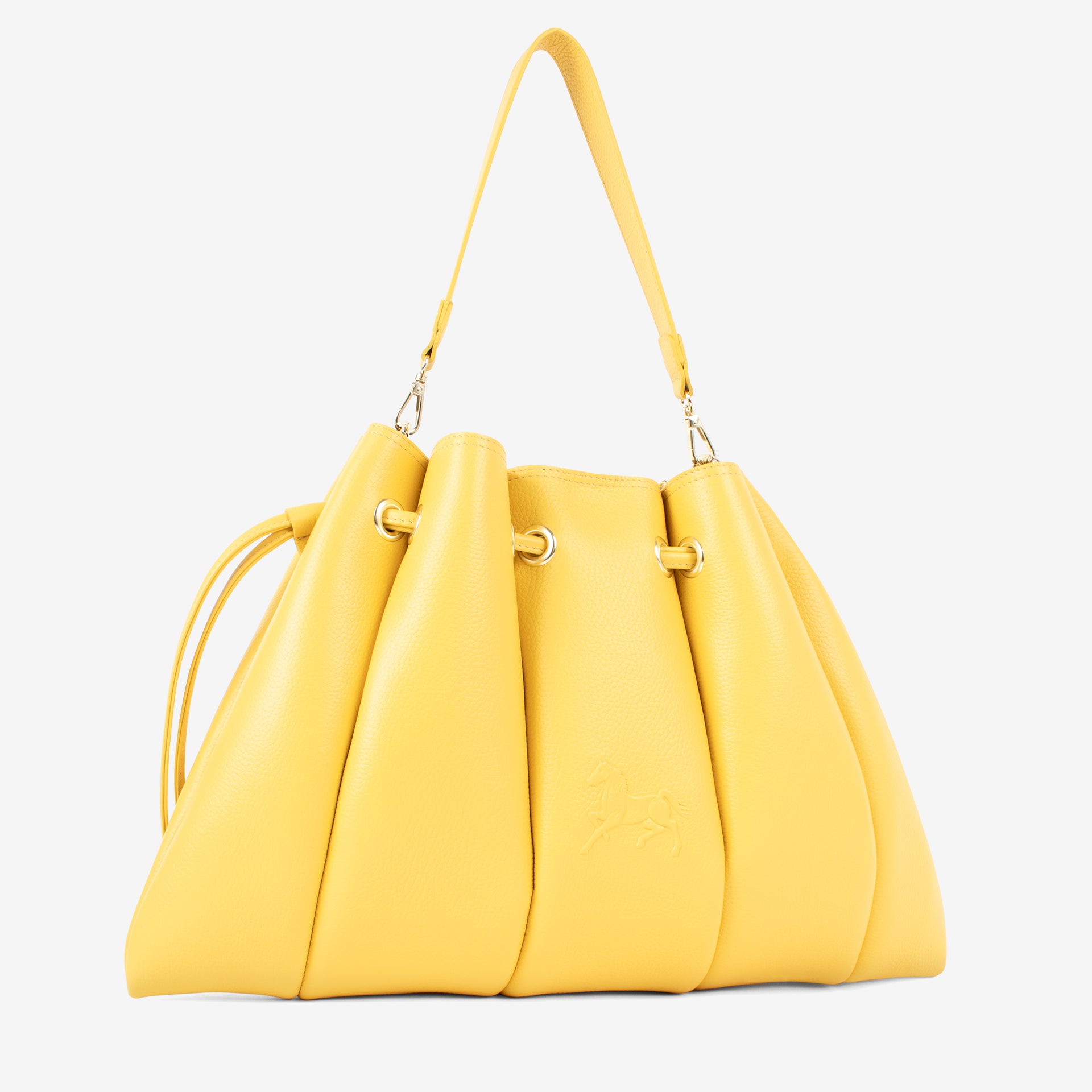 Signature CV by Cavalinho Yellow Leather Shoulder Bag SKU 16260644.08 #color_yellow