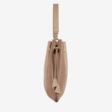 Nude Signature CV by Cavalinho Leather Shoulder Bag SKU 16260644.31 #color_sand / beige