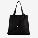 Black Signature CV by Cavalinho Leather Tote Bag with Butterfly Charm SKU 16260645.01 #color_Black