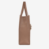 Beige Signature CV by Cavalinho Leather Tote Bag SKU 16260645.31 #color_sand / beige