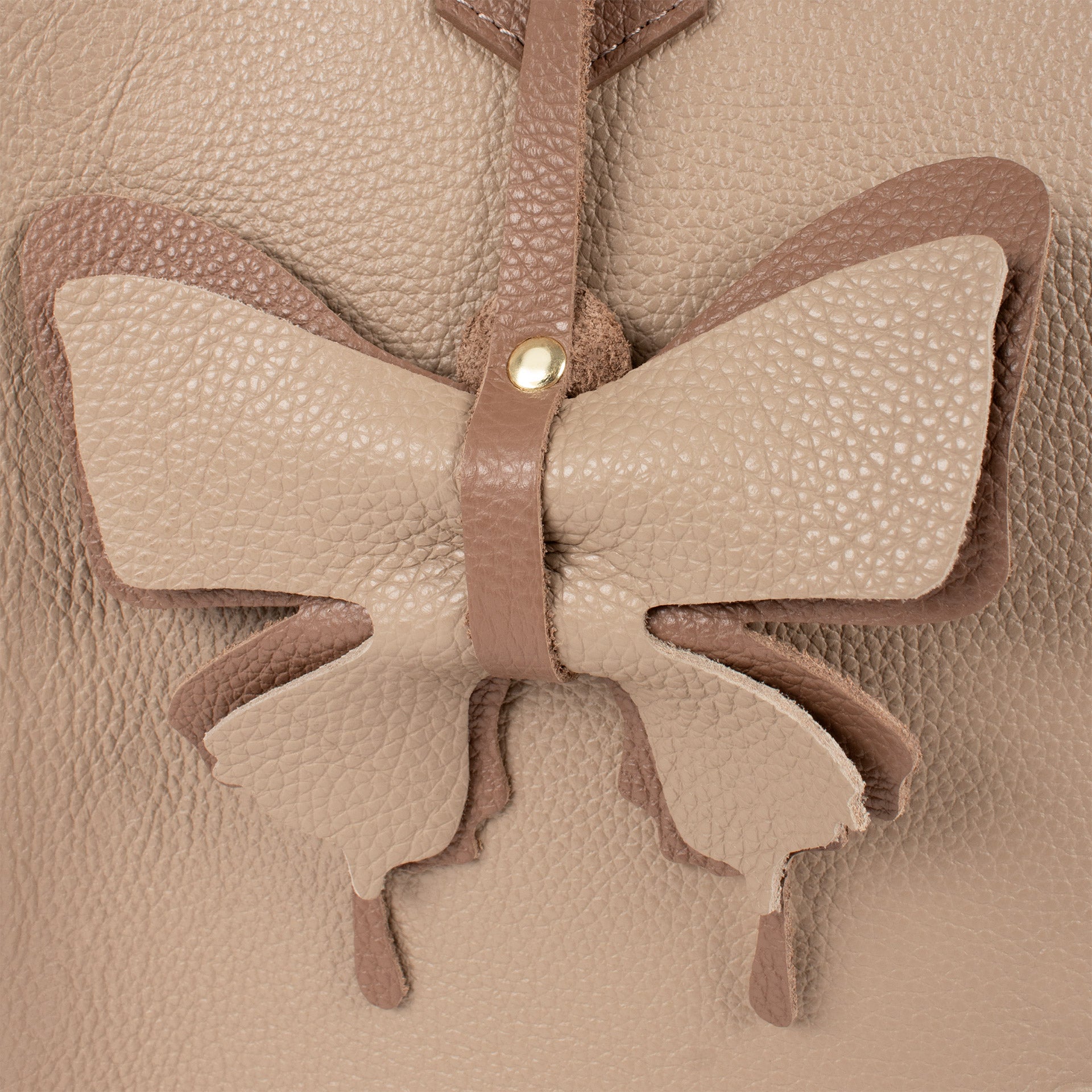 Beige Signature CV by Cavalinho Leather Tote Bag SKU 16260645.31 #color_sand / beige