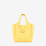 Signature CV By Cavalinho Yellow Leather Handbag SKU 16260646.08 #color_yellow, jaune, amarelo