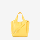 Signature CV By Cavalinho Yellow Leather Handbag SKU 16260646.08 #color_yellow, jaune, amarelo