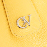 Signature CV By Cavalinho Yellow Leather Handbag SKU 16260646.08 #color_yellow, jaune, amarelo