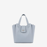 Signature CV By Cavalinho Grey-ish Blue Leather Handbag SKU 16260646.10 #color_lightblue