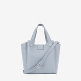Signature CV By Cavalinho Grey-ish Blue Leather Handbag SKU 16260646.10 #color_lightblue