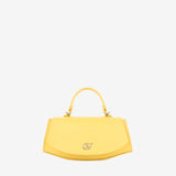 Signature CV By Cavalinho Designer Yellow Leather Handbag SKU 16260647.08 #color_yellow, jaune, amarelo