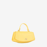 Signature CV By Cavalinho Designer Yellow Leather Handbag SKU 16260647.08 #color_yellow, jaune, amarelo