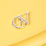 Signature CV By Cavalinho Designer Yellow Leather Handbag SKU 16260647.08 #color_yellow, jaune, amarelo