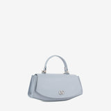 Signature CV By Cavalinho Designer Grey-ish Blue Leather Handbag SKU 16260647.10 #color_lightblue