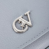 Signature CV By Cavalinho Designer Grey-ish Blue Leather Handbag SKU 16260647.10 #color_lightblue