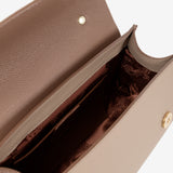 Signature CV By Cavalinho Designer Nude Leather Handbag SKU 16260647.31 #color_sand / beige