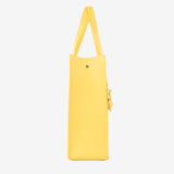 Signature CV by Cavalinho Yellow Leather Tote Bag with Butterfly Charm SKU 16260649.08 #color_yellow
