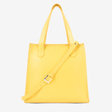 Signature CV by Cavalinho Yellow Leather Tote Bag with Butterfly Charm SKU 16260649.08 #color_yellow