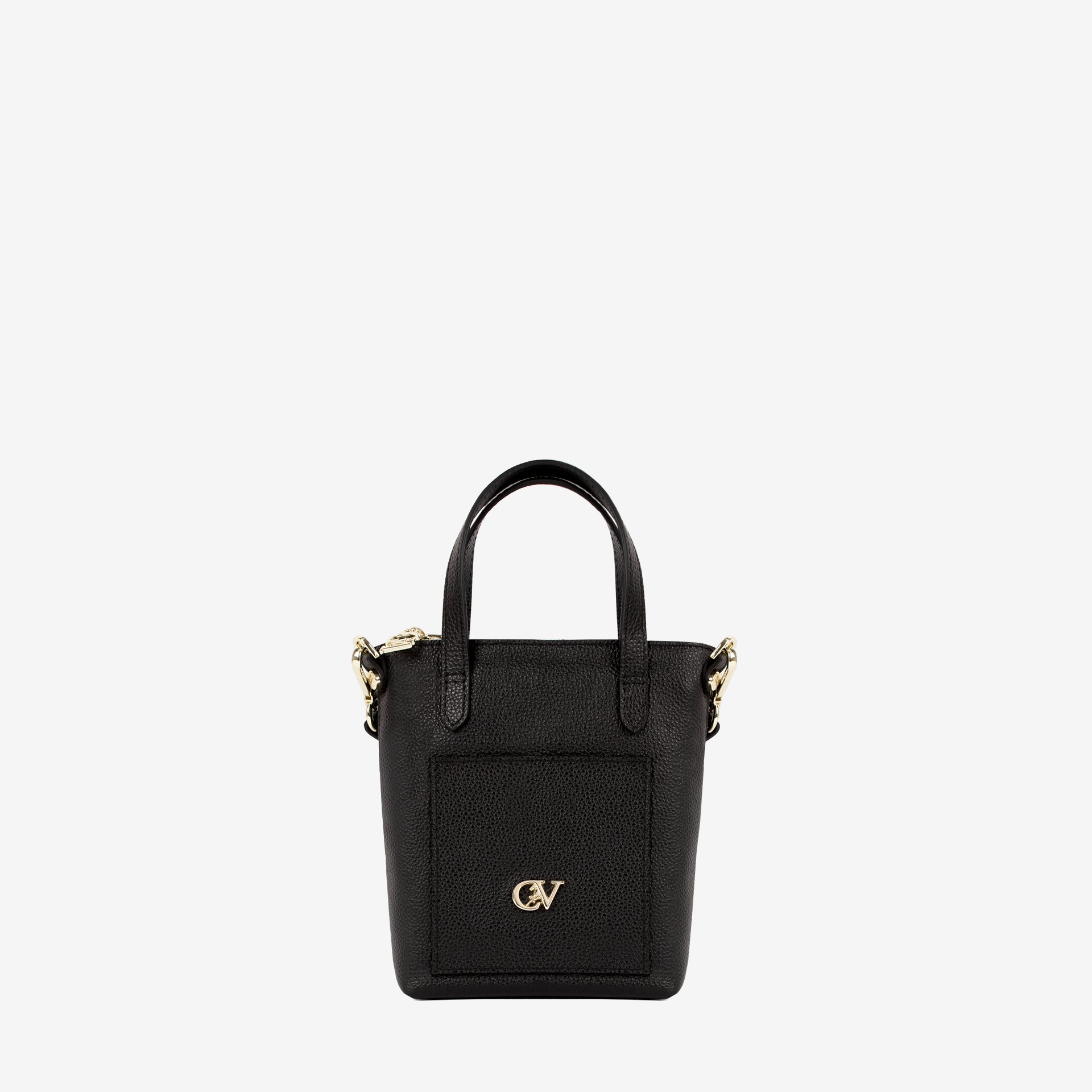 Signature CV by Cavalinho Black Leather Handbag SKU 16260660.01 #color_black