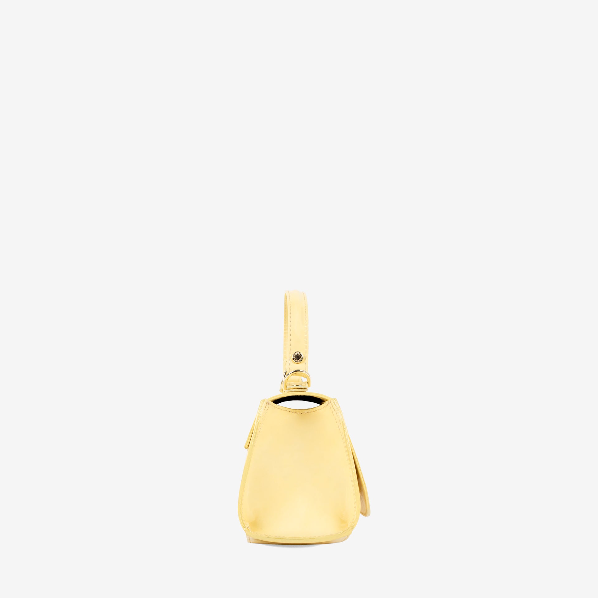 Iconic By Cavalinho Yellow Patent Leather Handbag SKU 16270647.08 #color_yellow, jaune, amarelo