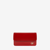 Iconic by Cavalinho Red Patent Leather Clutch Shoulder Bag SKU 16270648.04 #color_red