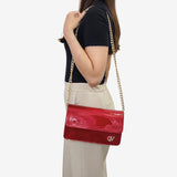 Iconic by Cavalinho Red Patent Leather Clutch Shoulder Bag SKU 16270648.04 #color_red