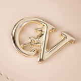 Iconic by Cavalinho Beige Patent Leather Clutch Shoulder Bag SKU 16270648.05 #color_beige