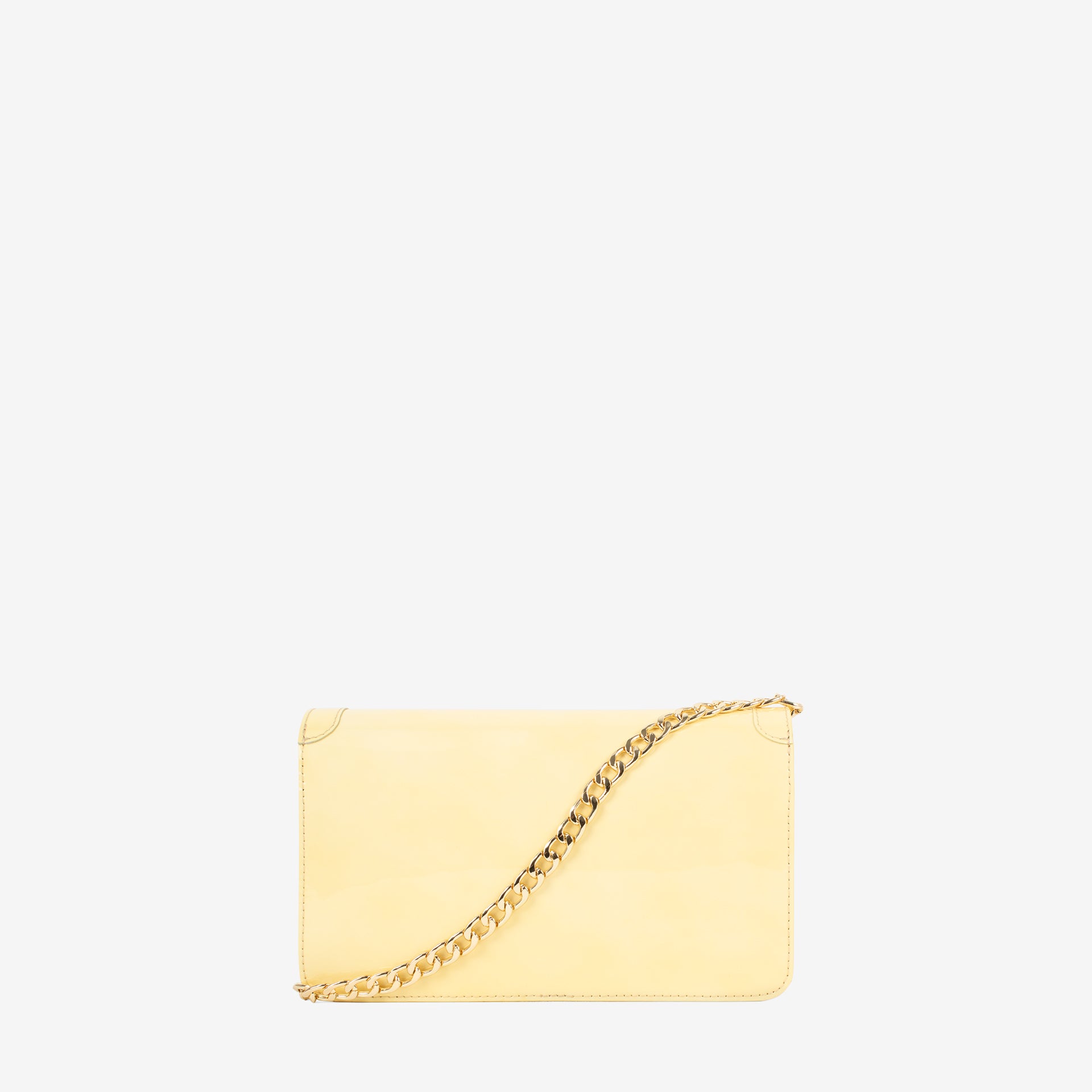 Iconic by Cavalinho Yellow Patent Leather Clutch Shoulder Bag SKU 16270648.08 #color_yellow