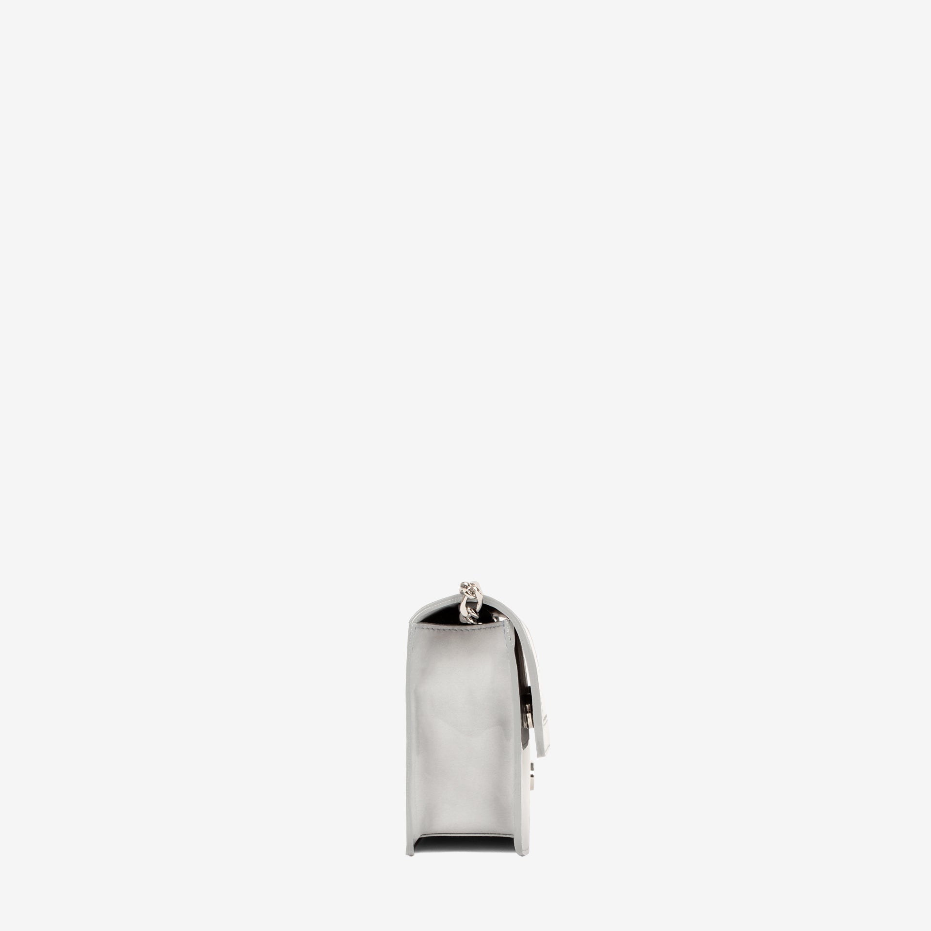 Iconic by Cavalinho Greyish Blue Patent Leather Clutch Shoulder Bag SKU 16270648.10 #color_lightblue