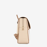 CV by Cavalinho beige and white backpack with croc-effect patent leather detailing SKU 16280653.31 #color_beige / white, beige / blanc, bege / branco