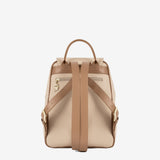 CV by Cavalinho beige and white backpack with croc-effect patent leather detailing SKU 16280653.31 #color_beige / white, beige / blanc, bege / branco