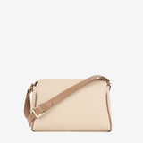 CV by Cavalinho beige and white crossbody bag with croc-effect patent leather SKU 16280654.31 #color_beige / white, beige / blanc, bege / branco