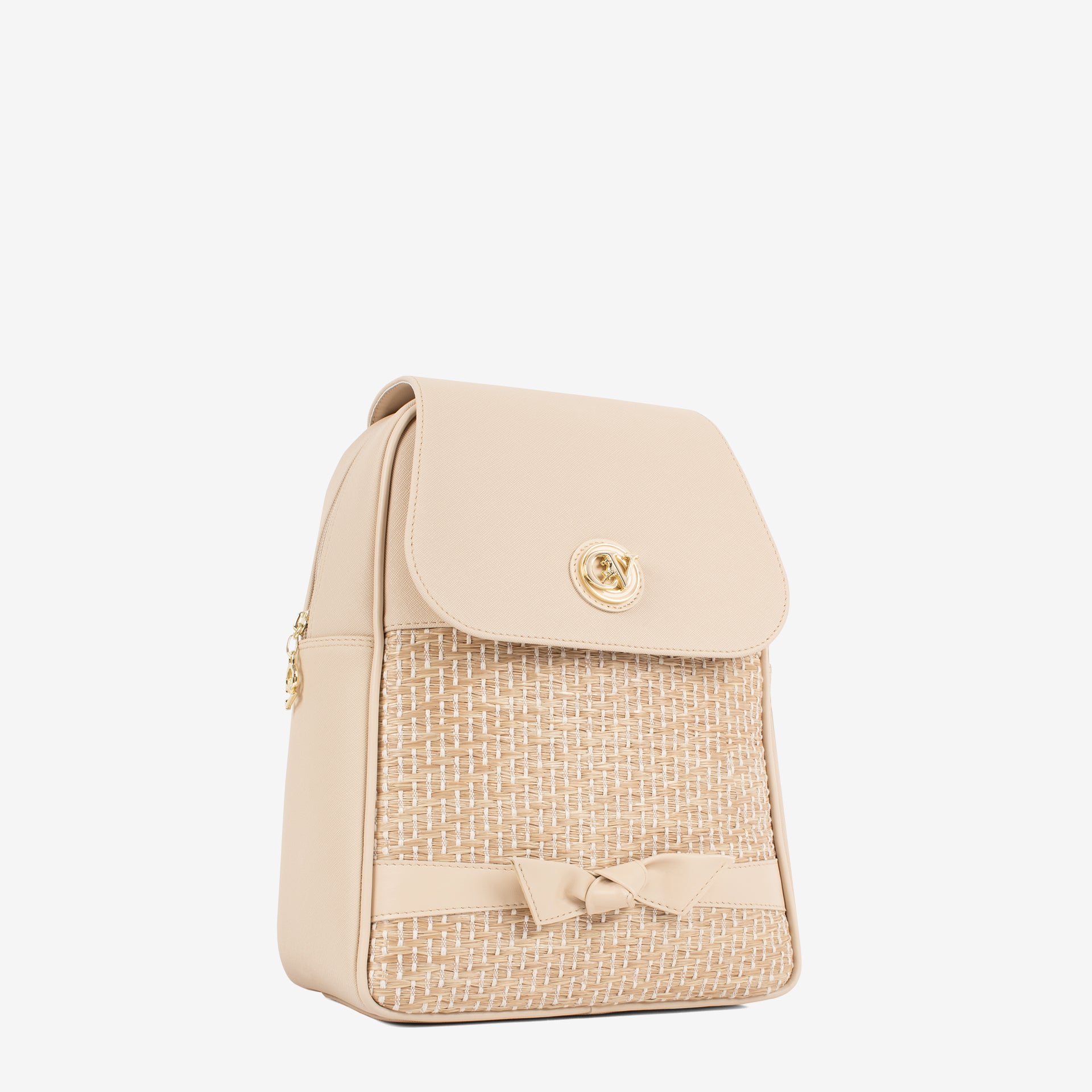 Cavalinho Almare Beige  Designer Backpack SKU 16290653.05 #color_beige