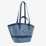 Cavalinho Almare Blue Designer Boat Handbag SKU 16290656.03 #color_blue