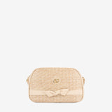 Cavalinho Almare Beige Woven Crossbody Bag SKU 16290657.05 #color_beige