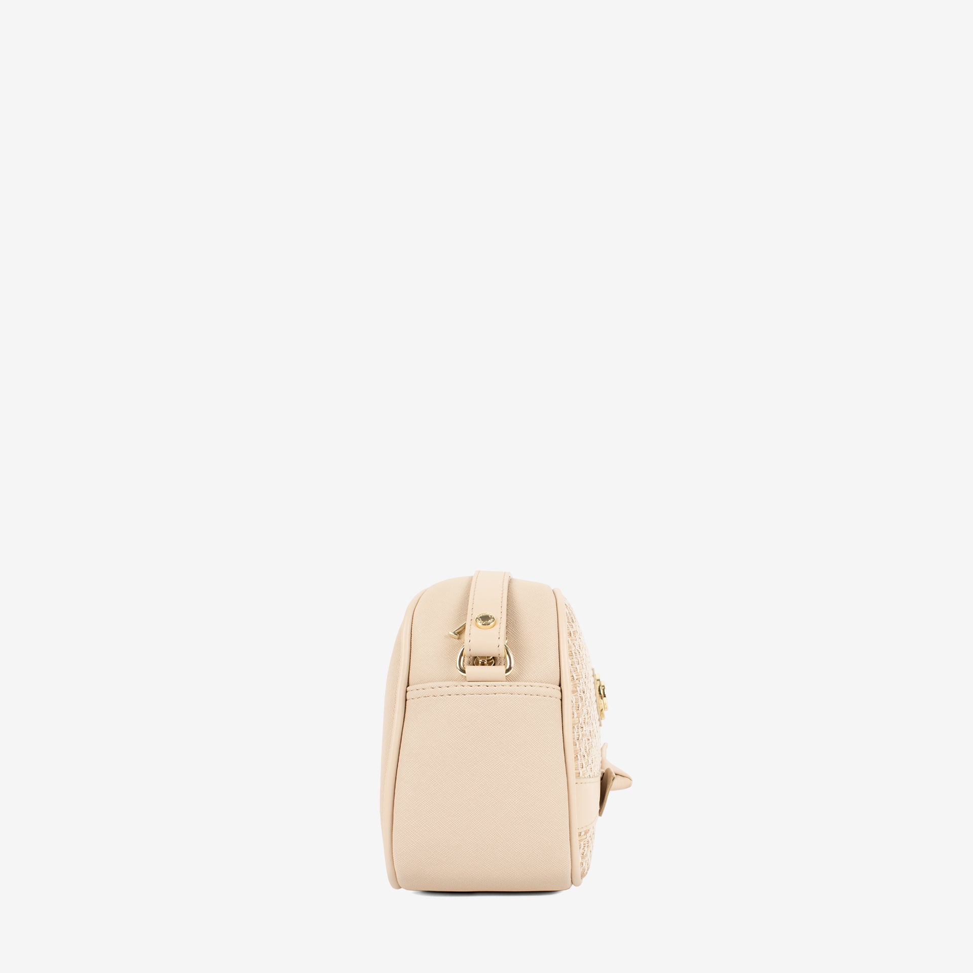Cavalinho Almare Beige Woven Crossbody Bag SKU 16290657.05 #color_beige