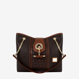 Origem By Cavalinho Brown Shoulder Bag SKU 16300258.20 #color_darkbrown / saddlebrown