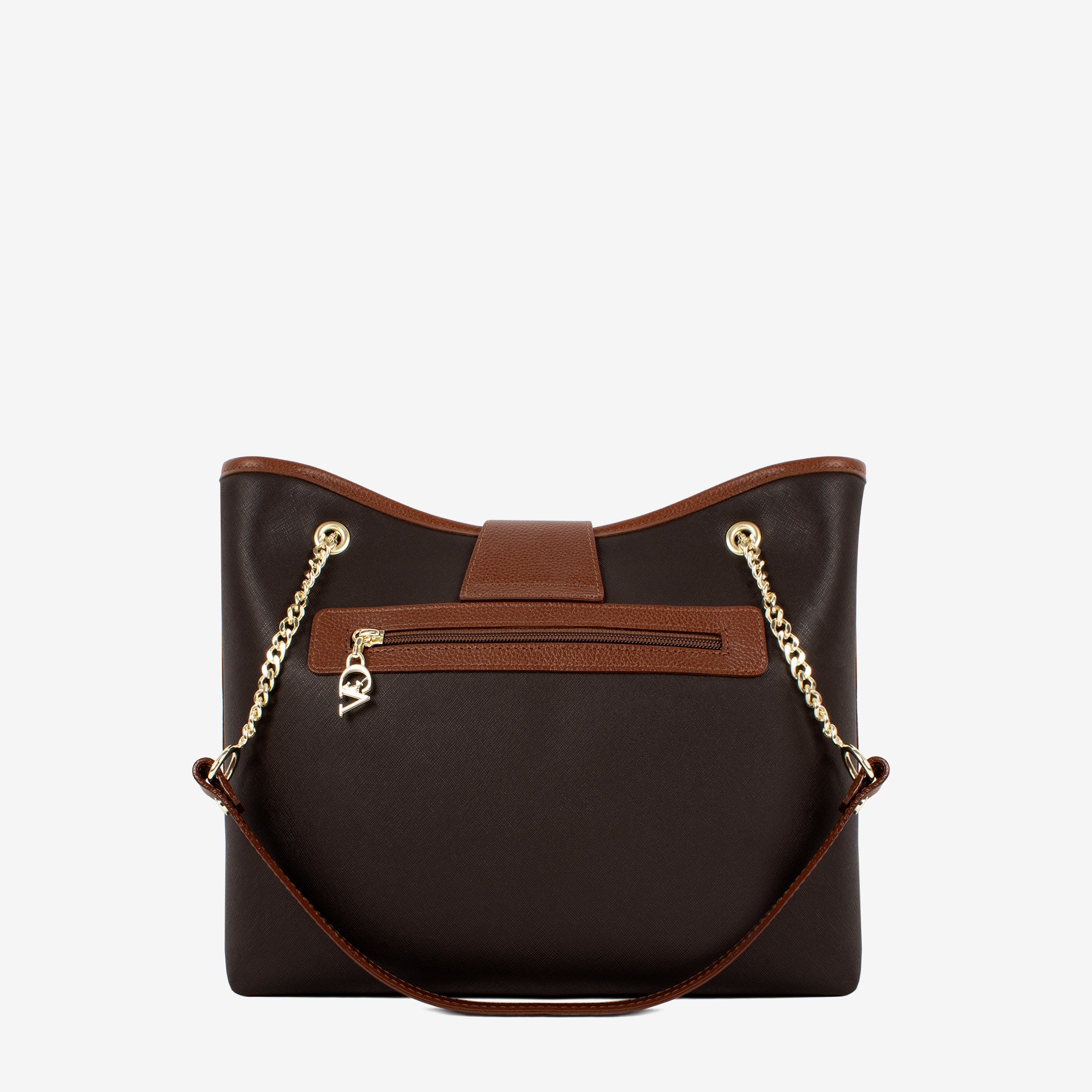 Origem By Cavalinho Brown Shoulder Bag SKU 16300258.20 #color_darkbrown / saddlebrown
